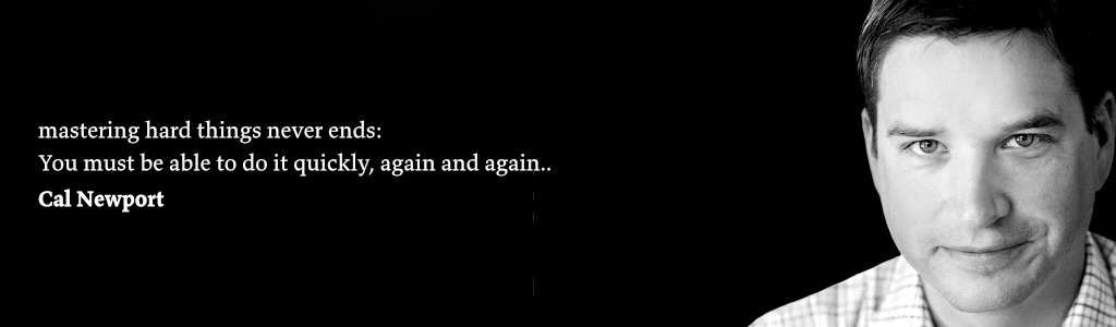 Lambent Learning for Virtual Assistants - Cal Newport Quote